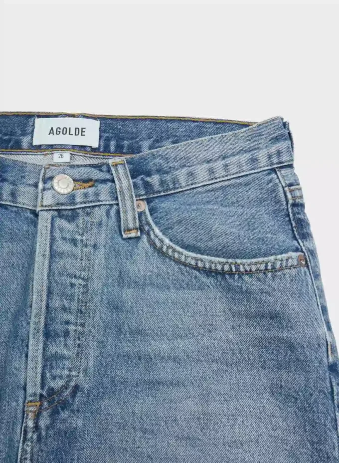 AGOLDE Minirock mit V-förmiger Taille