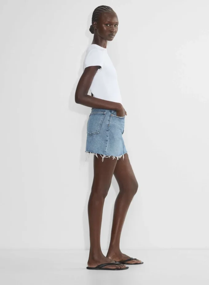 AGOLDE Minirock mit V-förmiger Taille