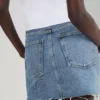 AGOLDE Minirock mit V-förmiger Taille