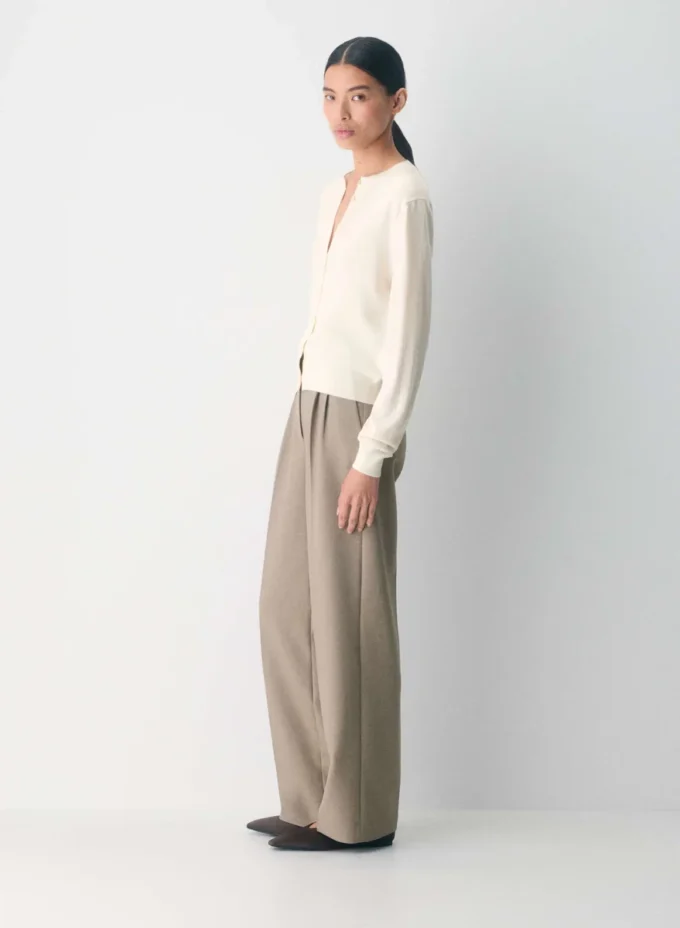 Bare Merino Wool Crew Cardigan