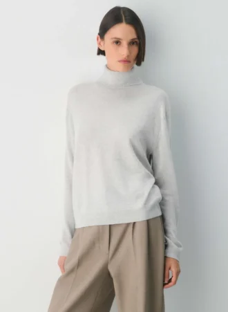 Bare Merino Wool Rollkragenpullover