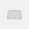 Bequeme Sweatfleece-Boyfriend-Shorts mit niedriger Leibhöhe