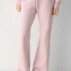 Bequeme Sweatfleece-Hose mit weitem Bein Bequeme Sweatfleece-Hose mit weitem Bein