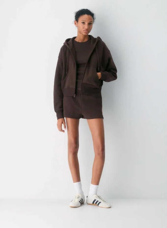 Bequeme Sweatfleece Perfect Micro Shorts