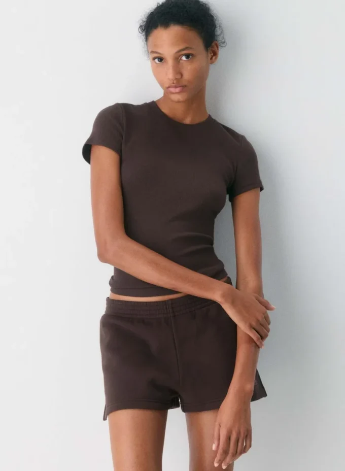 Bequeme Sweatfleece Perfect Micro Shorts