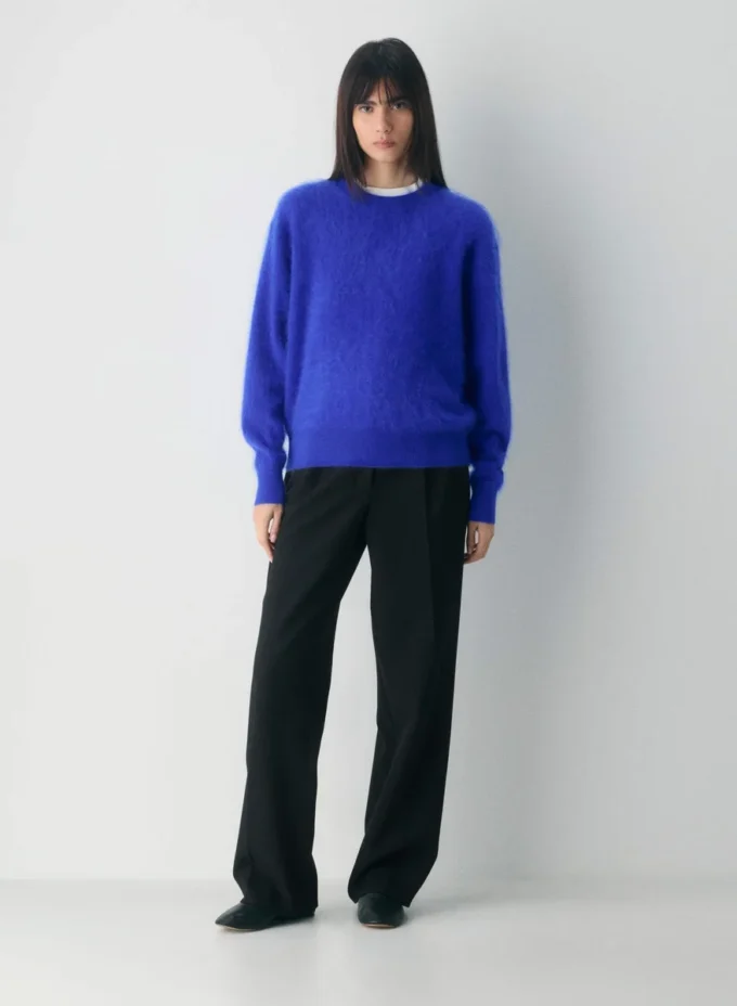 Brushed Cashmere Relaxed Crew Sweater Brushed Cashmere Relaxed Crew Sweater