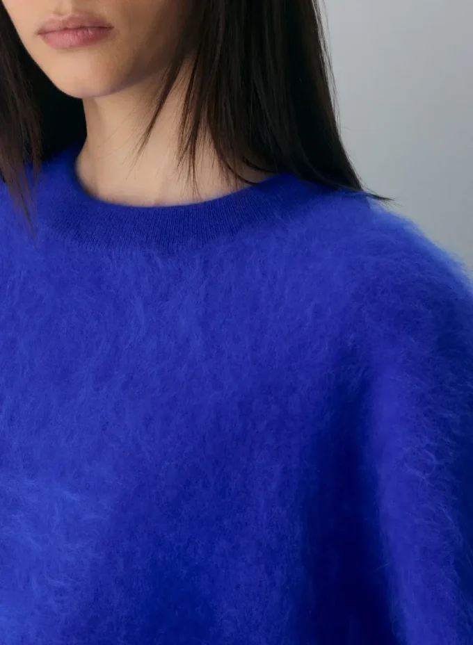 Brushed Cashmere Relaxed Crew Sweater Brushed Cashmere Relaxed Crew Sweater