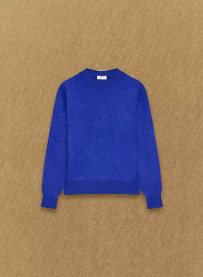 Brushed Cashmere Relaxed Crew Sweater Brushed Cashmere Relaxed Crew Sweater