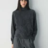 Brushed Cashmere Relaxed Turtleneck Brushed Cashmere Relaxed Turtleneck