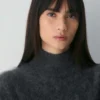 Brushed Cashmere Relaxed Turtleneck Brushed Cashmere Relaxed Turtleneck