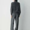 Brushed Cashmere Relaxed Turtleneck Brushed Cashmere Relaxed Turtleneck