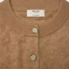 Brushed Cashmere Ärmellose Strickjacke Brushed Cashmere Ärmellose Strickjacke