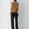 Brushed Cashmere Sweater Vest