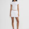 Bubbly Poplin Minirock