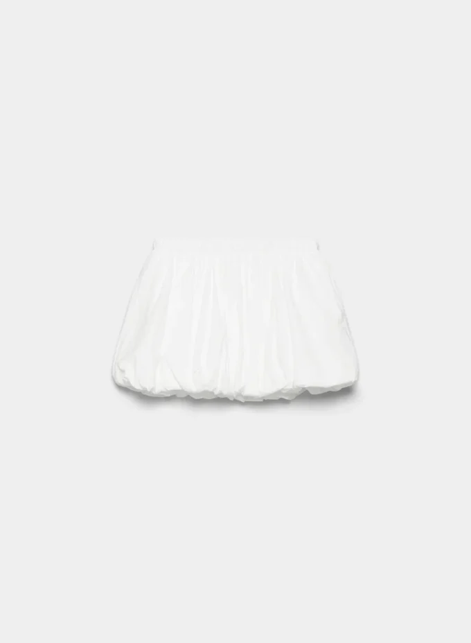 Bubbly Poplin Minirock