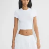 Bubbly Poplin Minirock
