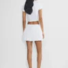 Bubbly Poplin Minirock