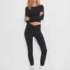 BUTTER Crossover Hi-Rise 26″ Leggings