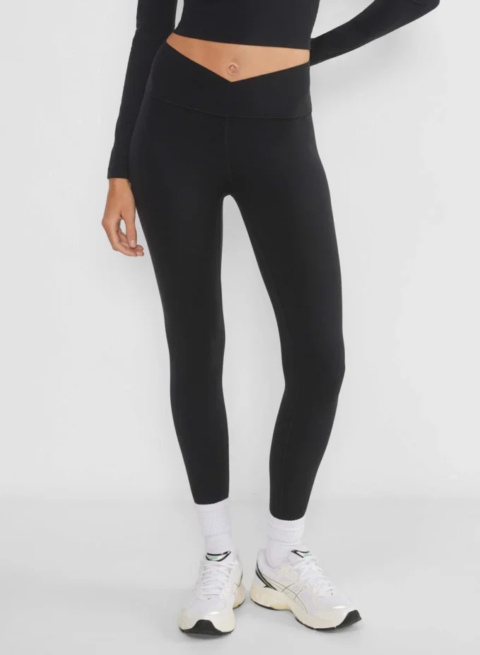 BUTTER Crossover Hi-Rise 26″ Leggings