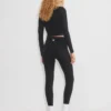 BUTTER Crossover Hi-Rise 26″ Leggings