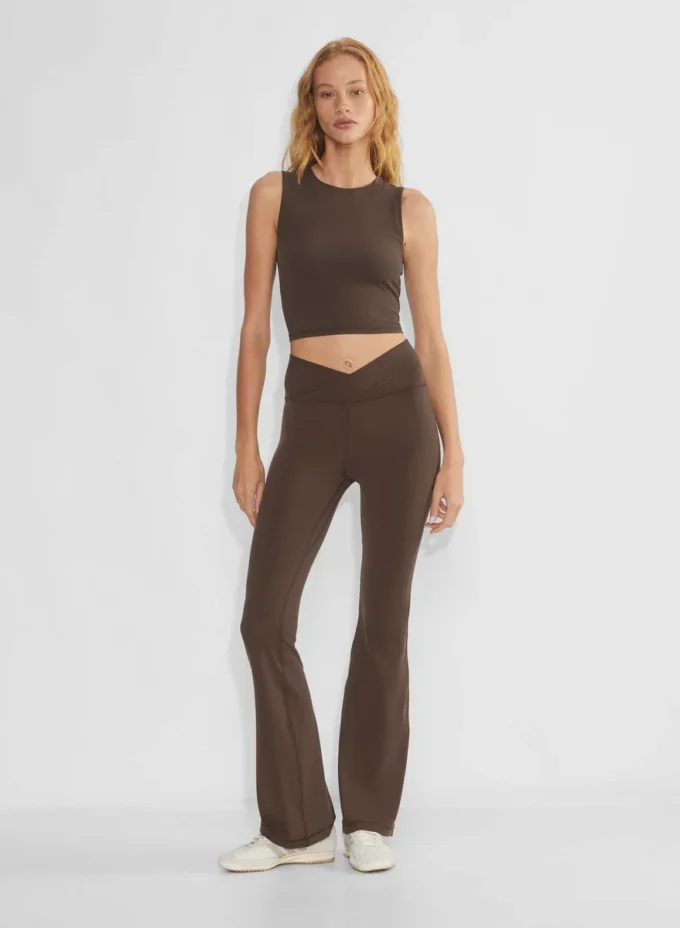 BUTTER Crossover Hi-Rise Flare 32” Leggings BUTTER Crossover Hi-Rise Flare 32” Leggings