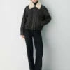 Calle Leder-Fliegerjacke Calle Leder-Fliegerjacke