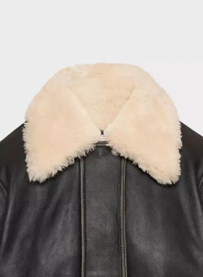 Calle Leder-Fliegerjacke Calle Leder-Fliegerjacke
