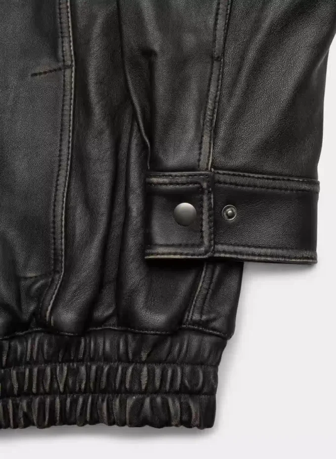 Calle Leder-Fliegerjacke Calle Leder-Fliegerjacke
