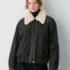 Calle Leder-Fliegerjacke Calle Leder-Fliegerjacke