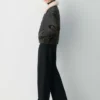 Calle Leder-Fliegerjacke Calle Leder-Fliegerjacke
