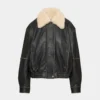 Calle Leder-Fliegerjacke Calle Leder-Fliegerjacke