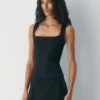 Caprice Satin-Bustier