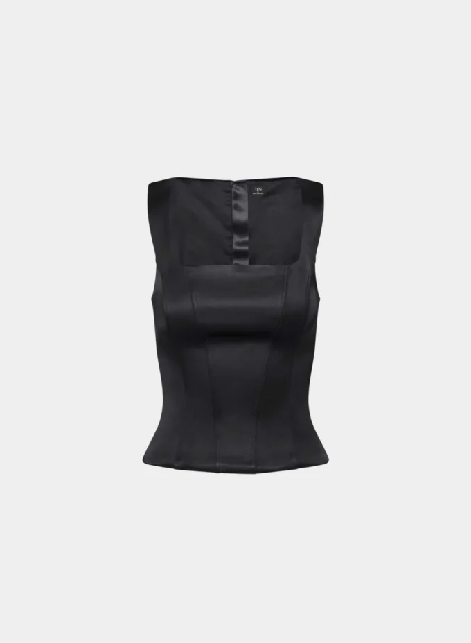 Caprice Satin-Bustier