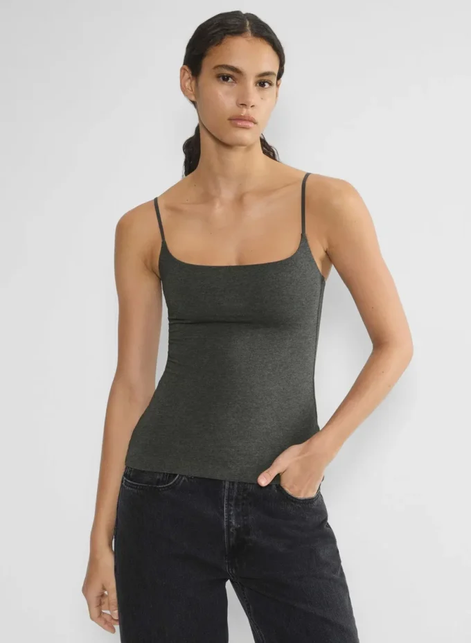 Casual Contour Squareneck Cami Hip Tank Casual Contour Squareneck Cami Hip Tank