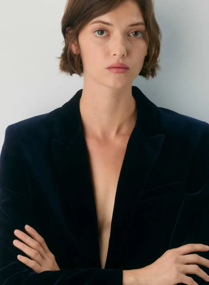 Charisse Blazer – Samt