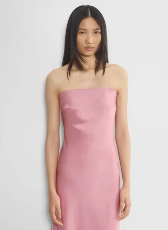 Charmaine Satin-Kleid