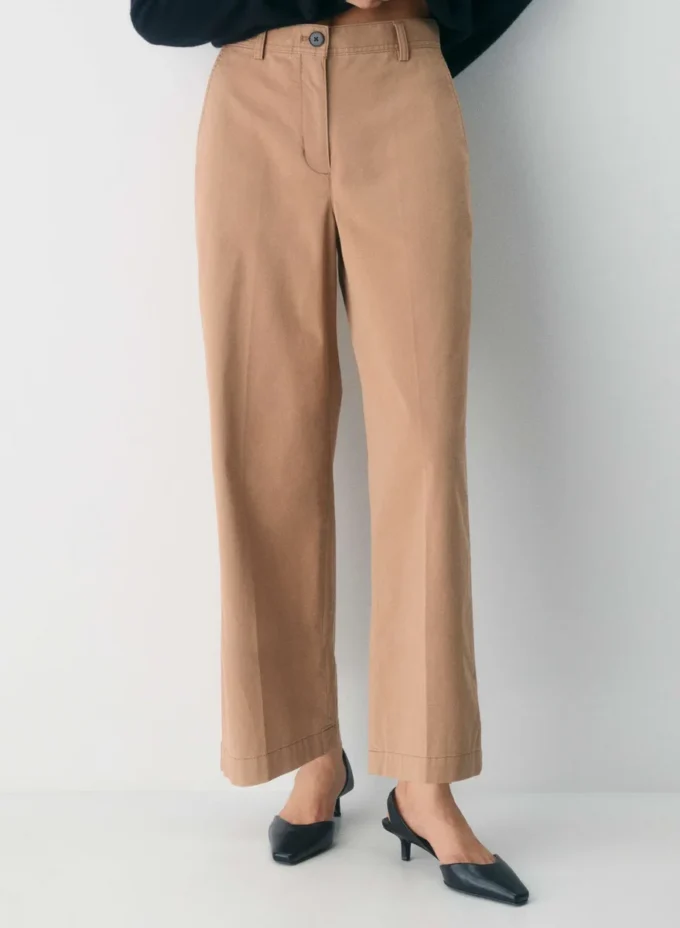 Chino Relaxed Hi-rise Wide Pant Chino Relaxed Hi-rise Wide Pant