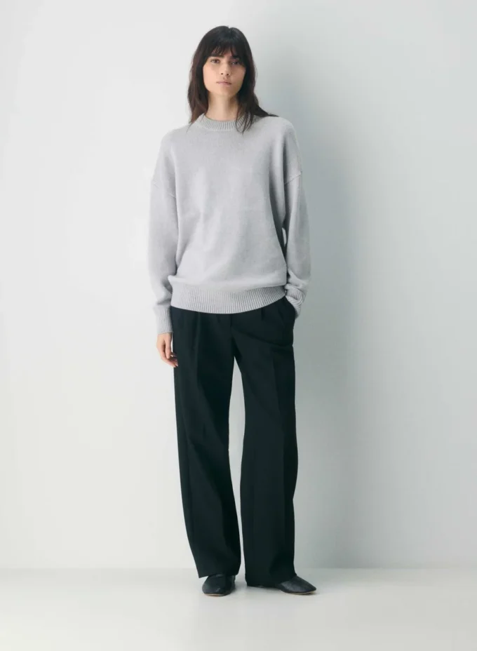 Chunky Merino Wool Crew Sweater Chunky Merino Wool Crew Sweater