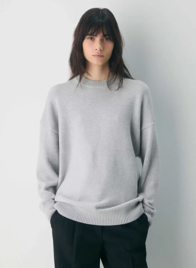 Chunky Merino Wool Crew Sweater Chunky Merino Wool Crew Sweater