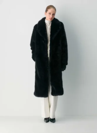 Cortina-Mantel – Kunstfell Arctic
