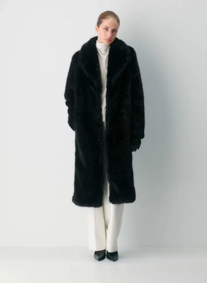 Cortina-Mantel – Kunstfell Arctic Cortina-Mantel – Kunstfell Arctic