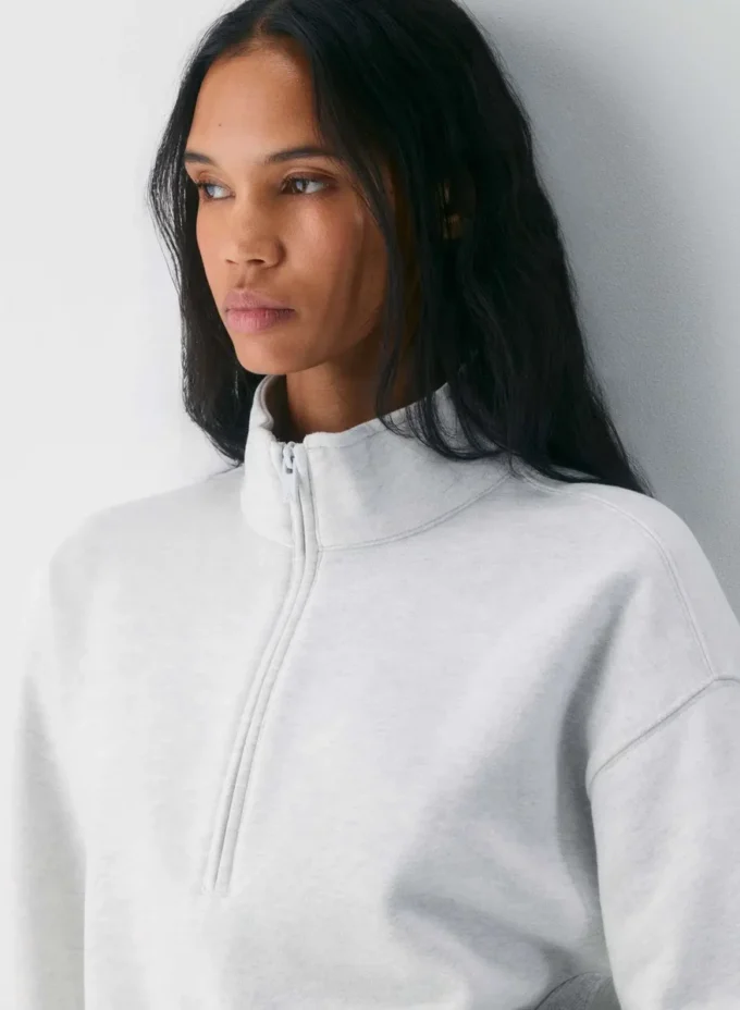Cozy Sweatfleece Boyfriend 1/2 Zip Sweatshirt Cozy Sweatfleece Boyfriend 1/2 Zip Sweatshirt