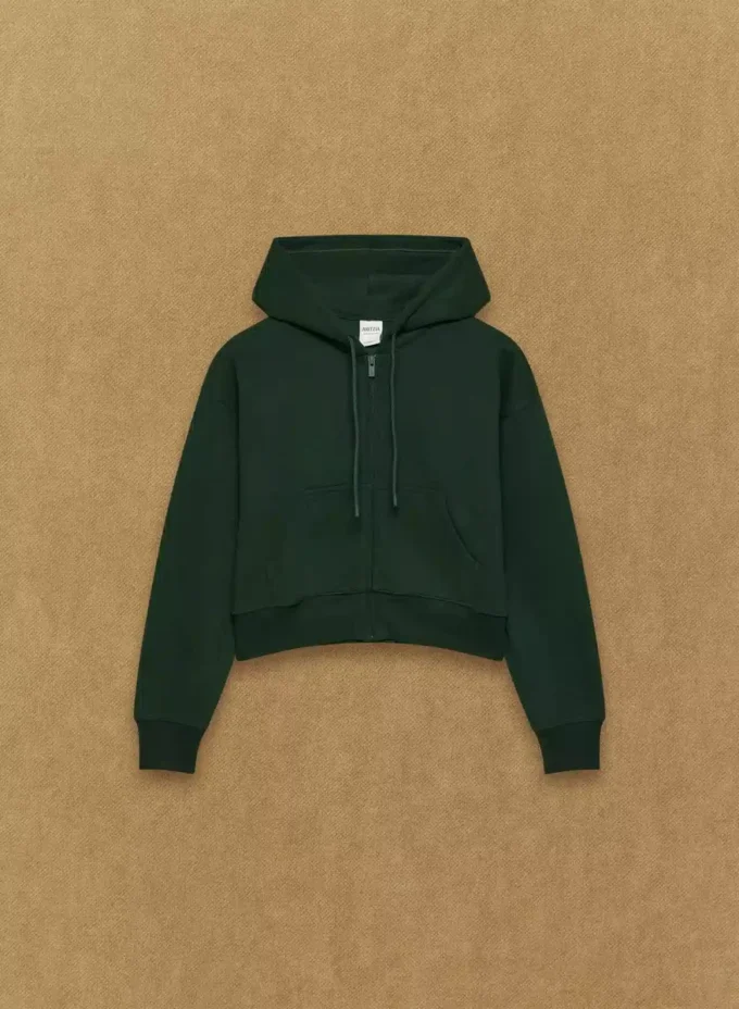Cozy Sweatfleece Boyfriend Boxy Zip Hoodie Cozy Sweatfleece Boyfriend Boxy Zip Hoodie