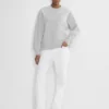 Cozy Sweatfleece Boyfriend Crew Sweatshirt