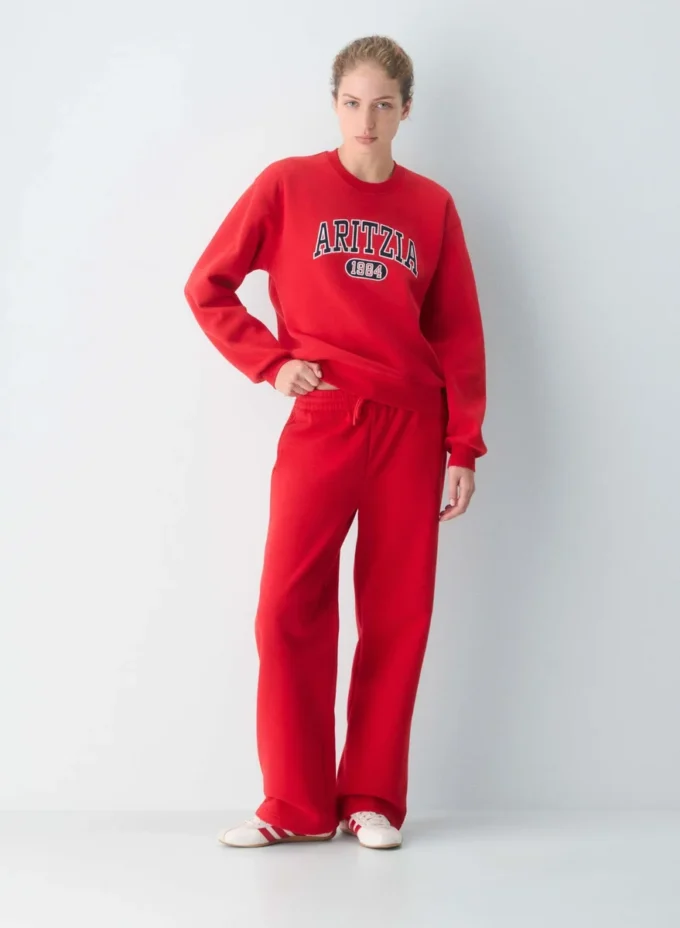 Cozy Sweatfleece Perfect Crew Sweatshirt