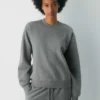 Cozy Sweatfleece Perfect Crew Sweatshirt Cozy Sweatfleece Perfect Crew Sweatshirt