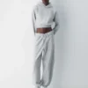 Cozy Sweatfleece Perfect Crop Hoodie