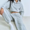 Cozy Sweatfleece Perfect Crop Hoodie