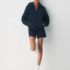 Cozy Sweatfleece Perfect Zip Hoodie