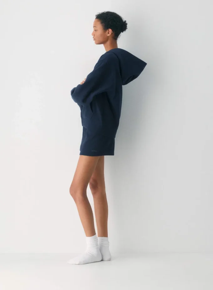 Cozy Sweatfleece Perfekte Mini-Shorts mit hoher Taille Cozy Sweatfleece Perfekte Mini-Shorts mit hoher Taille